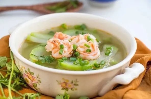 Shrimp and Gourd Soup Recipe