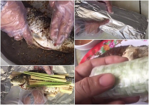 Delicious Foil-Wrapped Grilled Carp