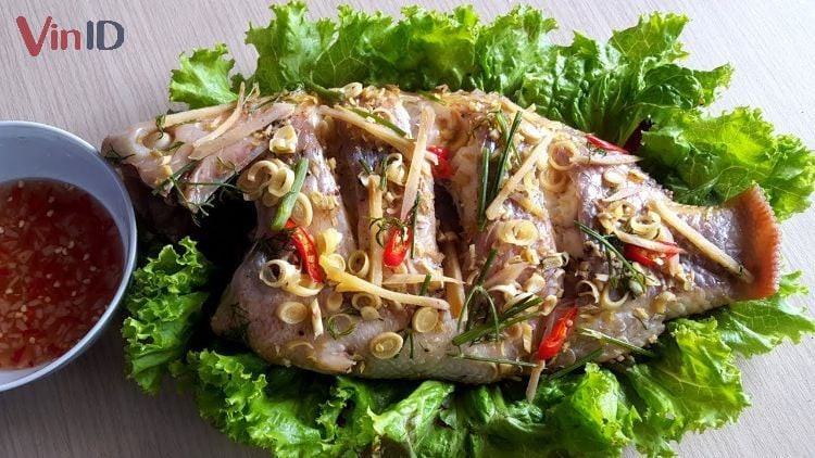 Steamed Fish with Lemongrass, Chili, and Ginger