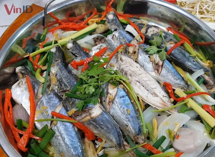 Cá hấp sả ớt kiểu miền Nam