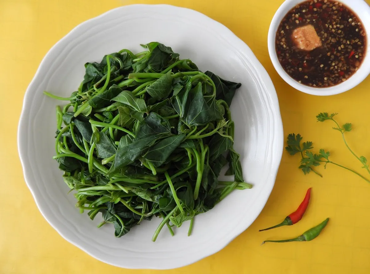 Cách làm rau lang luộc - Nguyên liệu