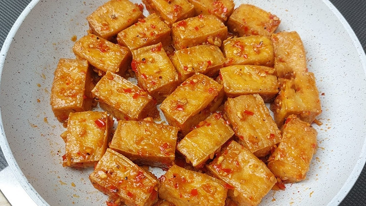 Receta de tofu frito con salsa de soja vegetal (imagen 4)