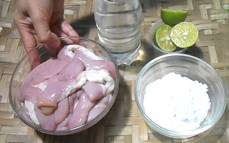 Receta de intestinos de cerdo salteados con cúrcuma 2