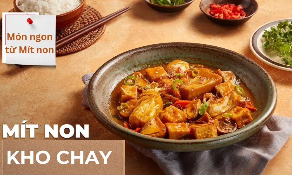 Final Product of Jackfruit Braised with Pepper