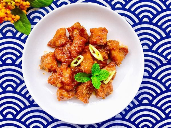 Cách làm sườn nướng chao đỏ