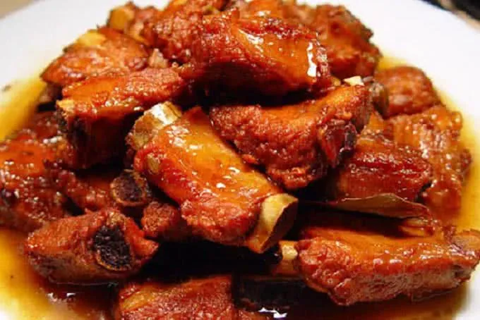 Cách làm sườn nướng me chua ngọt