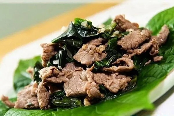 Simple way to make beef and piper lolot stir-fry at home