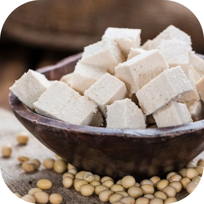Ingredients for soy sauce braised tofu