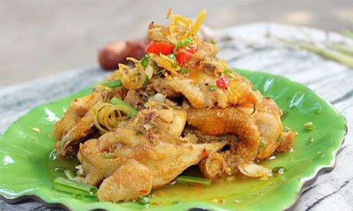 Turmeric Lemongrass and Chili Chicken with Vibrant Yellow Color