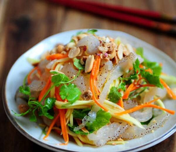 Gỏi ngó sen sứa biển