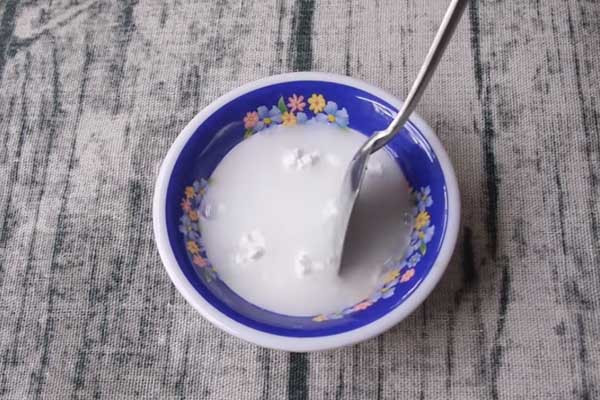 Dissolving cornstarch