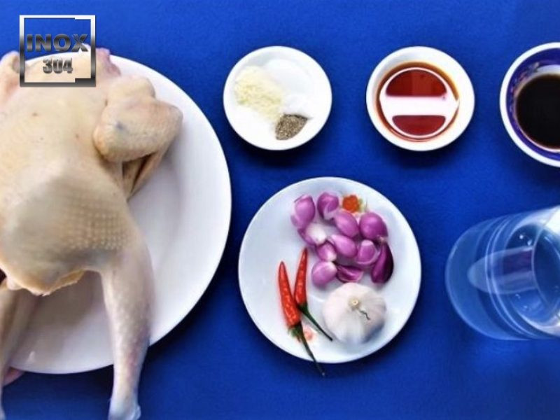 Guía para seleccionar ingredientes para el pollo al vapor con agua de coco