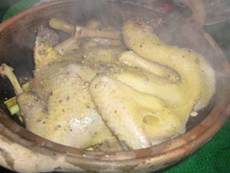 Kiểm tra gà chín