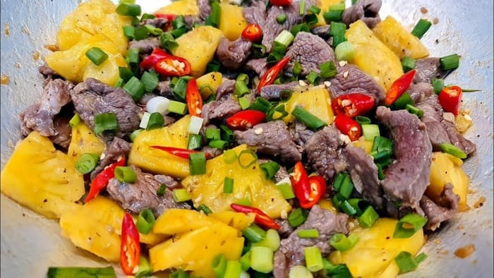 Beneficios para la salud de la carne de res con piña