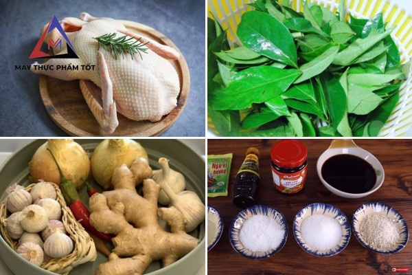 Ingredients for Lang Son roasted duck recipe