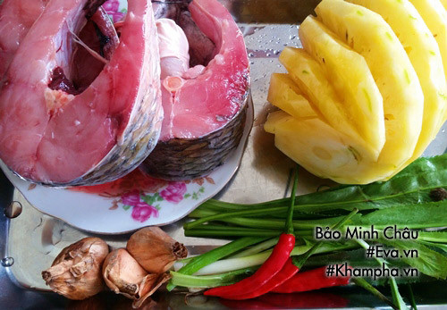 Nguyên liệu cho món cá kho thơm
