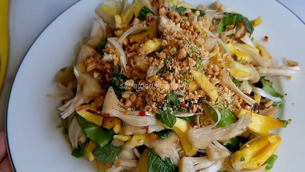 Nguyên liệu làm gỏi mít non chay