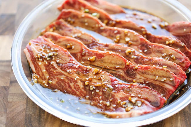 Ribs Marinating