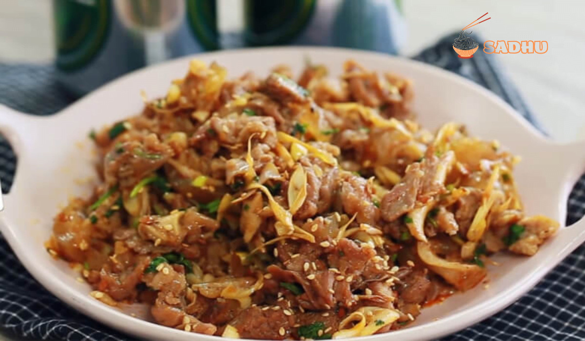 Resultado final del bò xào sa tế