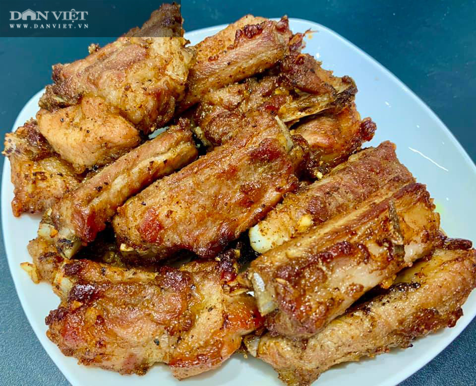 Thành phần sườn nướng ngũ vị cực ngon