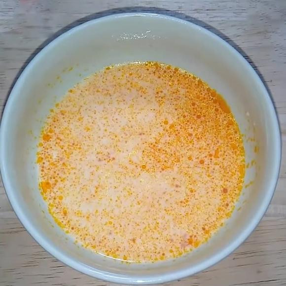 Mezcla uniforme de las verduras