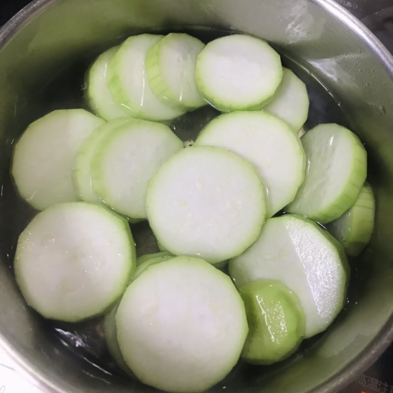 Finished Boiled Bottle Gourd