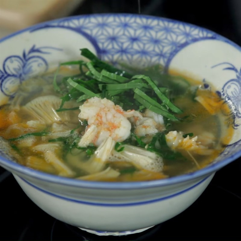 Cách làm canh mít non nấu tôm