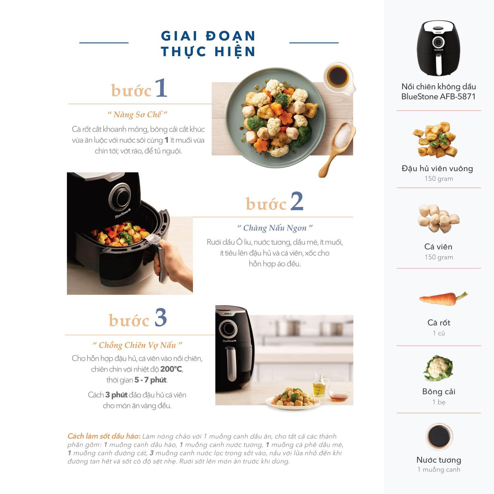 Frying Tofu and Fish Balls