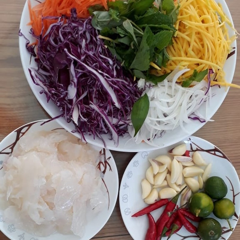 Chuẩn bị nguyên liệu