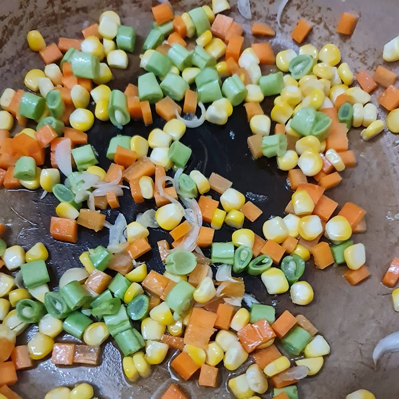Hình ảnh xào hỗn hợp rau củ