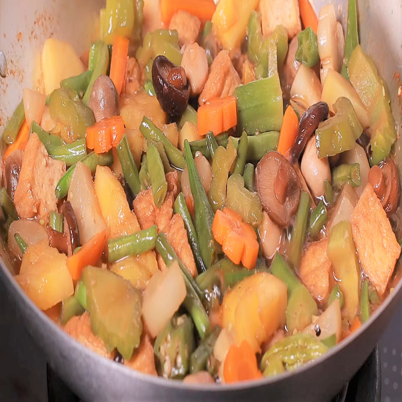 Braising the Vegetables