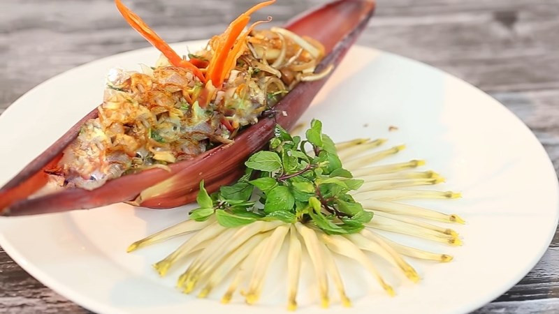 Ingredients for Vegan Green Banana Salad