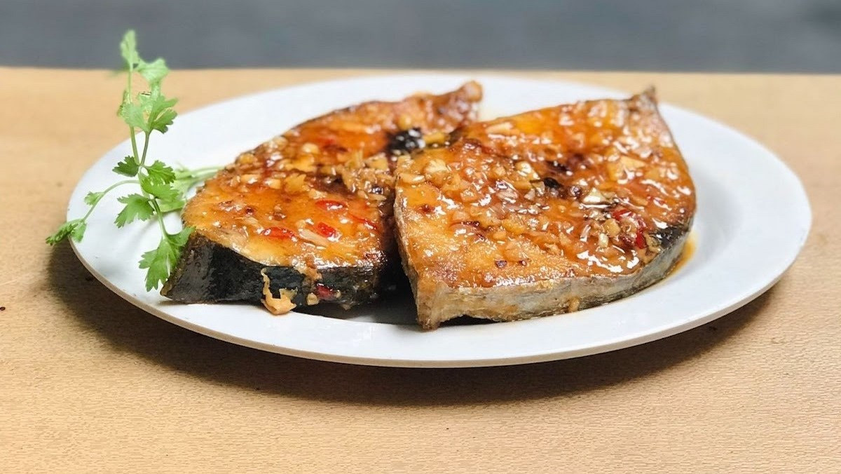 Nguyên liệu làm cá thu kho nước mắm