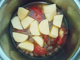 Nguyên liệu làm gỏi khoai lang chay