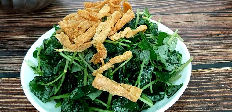 Nguyên liệu làm gỏi rau càng cua chay