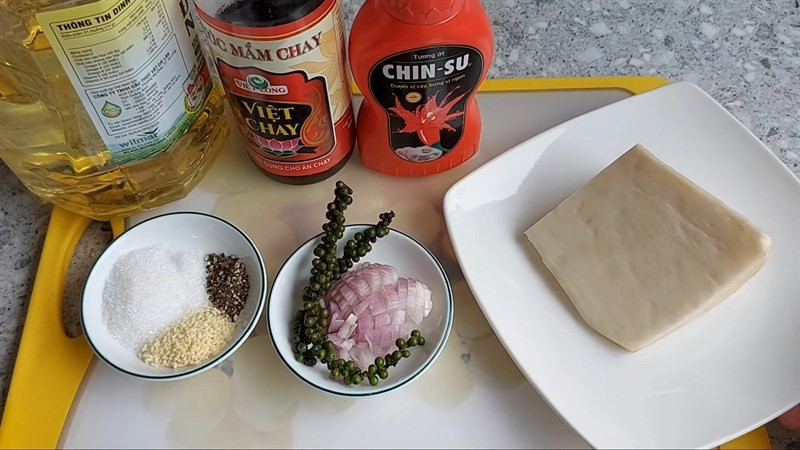 Nguyên liệu làm măng kho tiêu