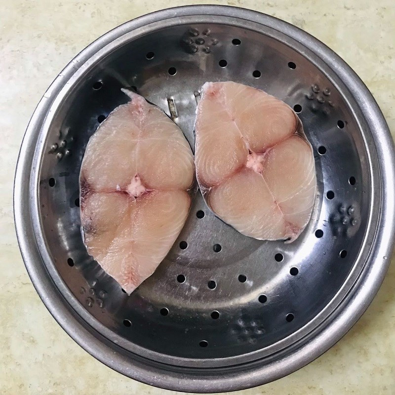 Preparing Mackerel and Ingredients