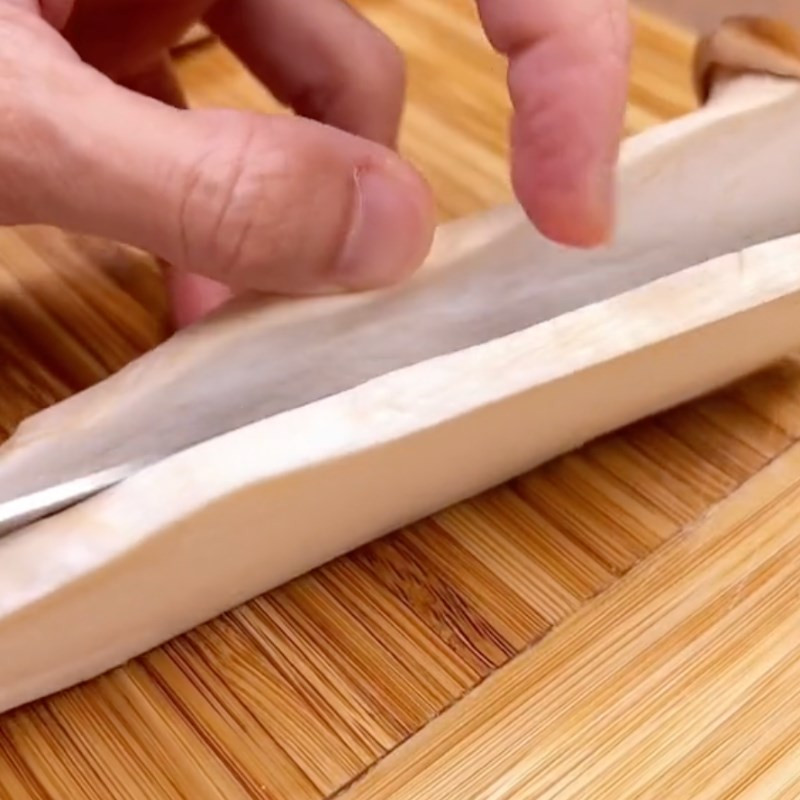 Preparing Ingredients for Chili-Glazed Tofu Rolls
