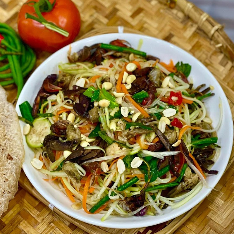 Finished Ca Mau Crab Gỏi