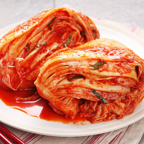 Finished Spicy Korean Kimchi Salad