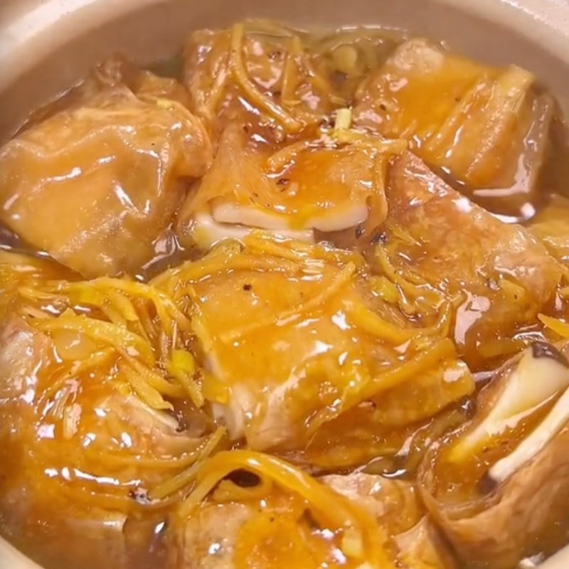 Finished Chili-Glazed Tofu Rolls