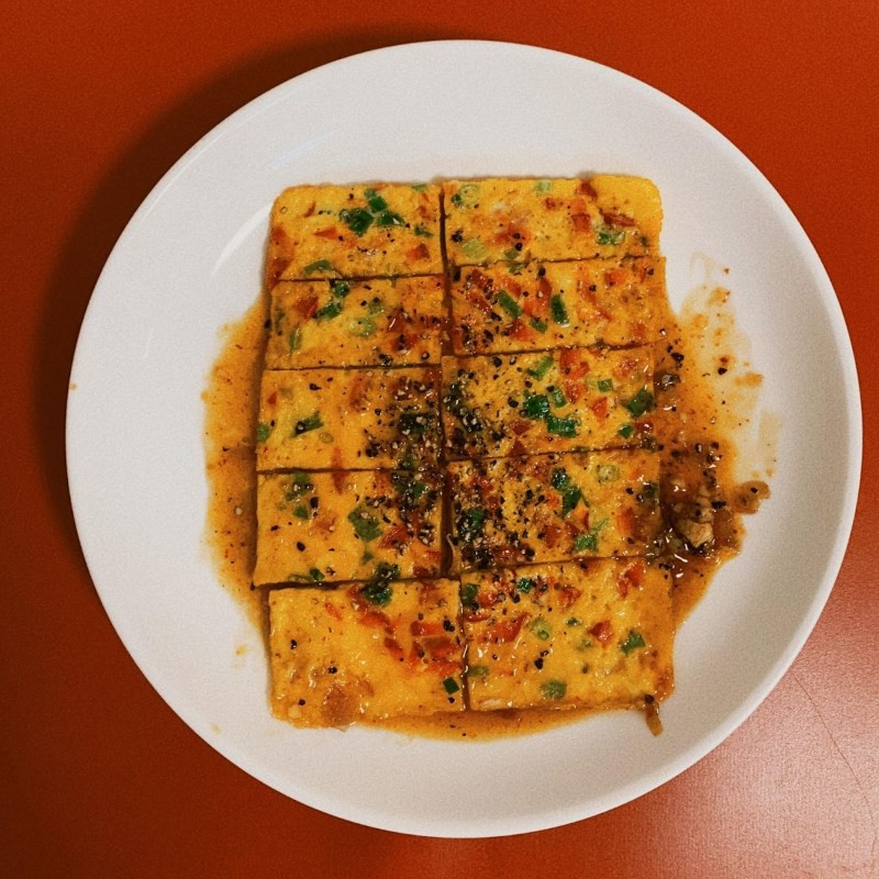 Finished Fish Sauce Fried Eggs