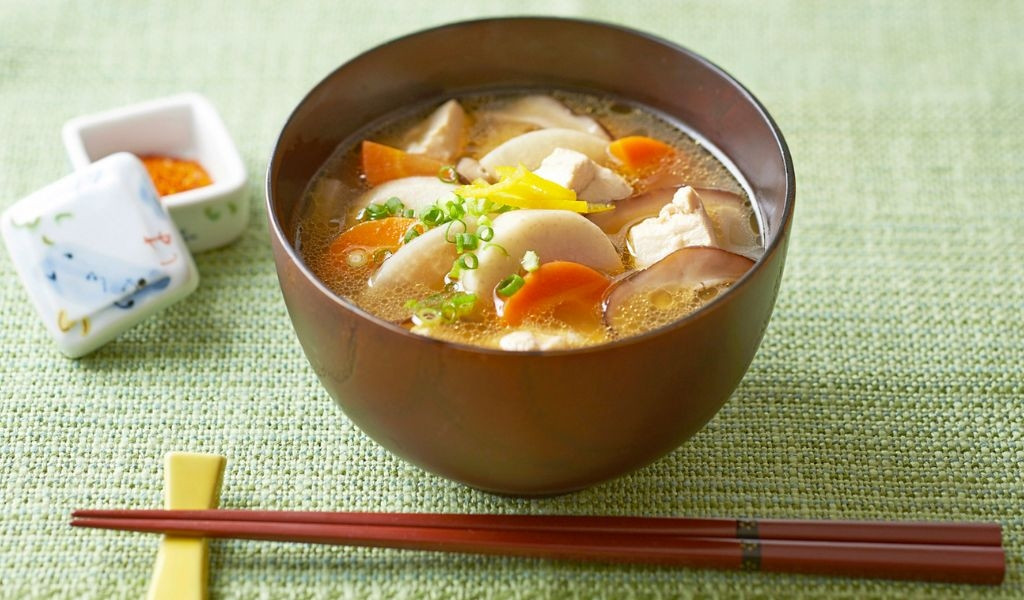 Canh rau củ thập cẩm kiểu Nhật thanh đạm