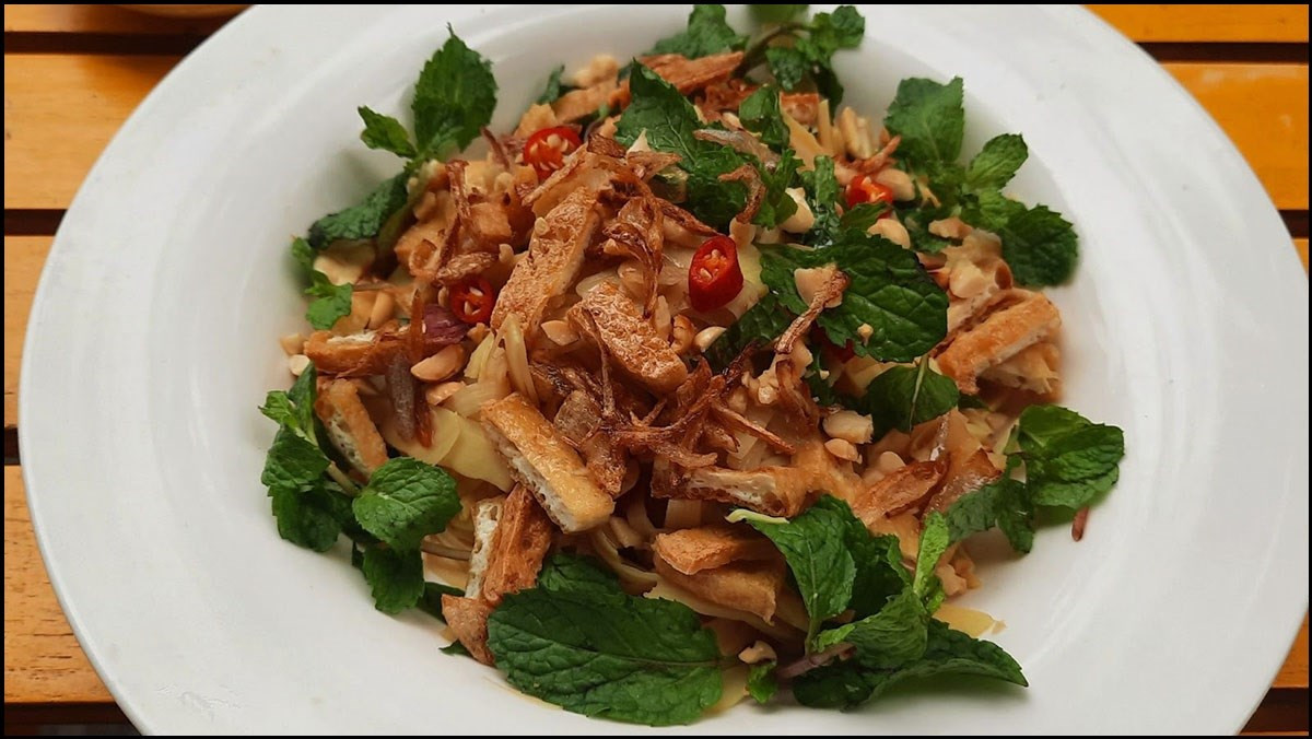 Măng tươi sau khi luộc