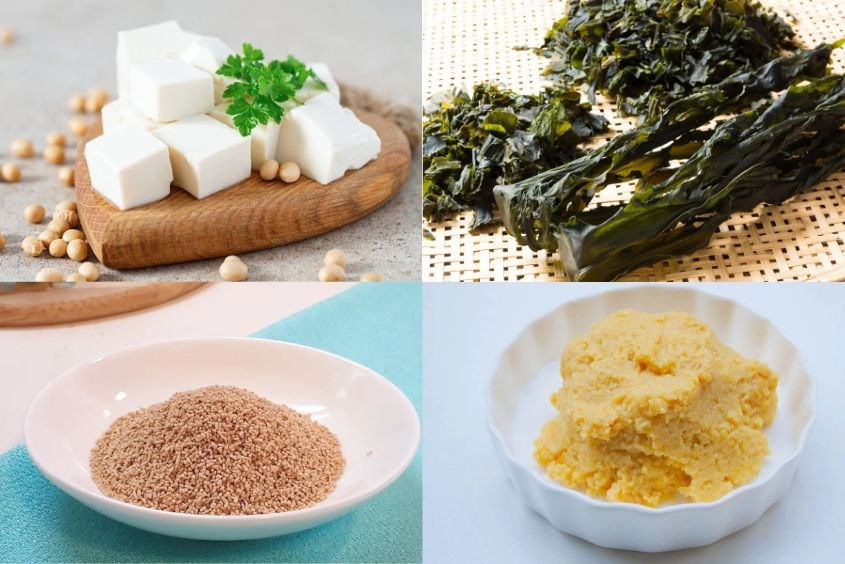 Canh mướp hương nấu miso thơm ngon