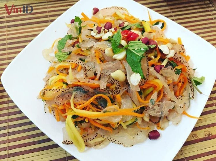 Gỏi sứa rau muống bào