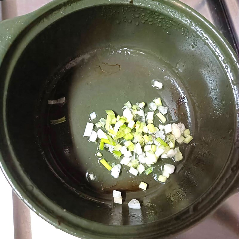 Kho nấm đùi gà kho tiêu xanh