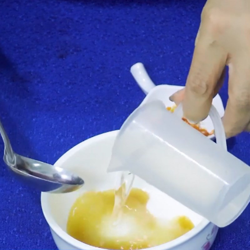 Bước 3 Làm nước mắm ăn kèm gỏi Gỏi bưởi nấm chay