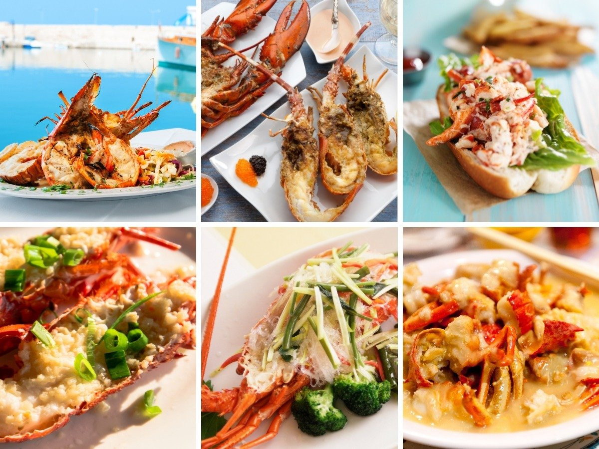 Tôm hùm tươi sống