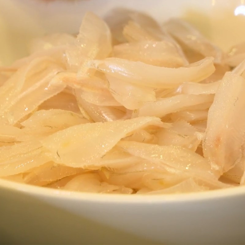 Bước 1 Sơ chế cá mai